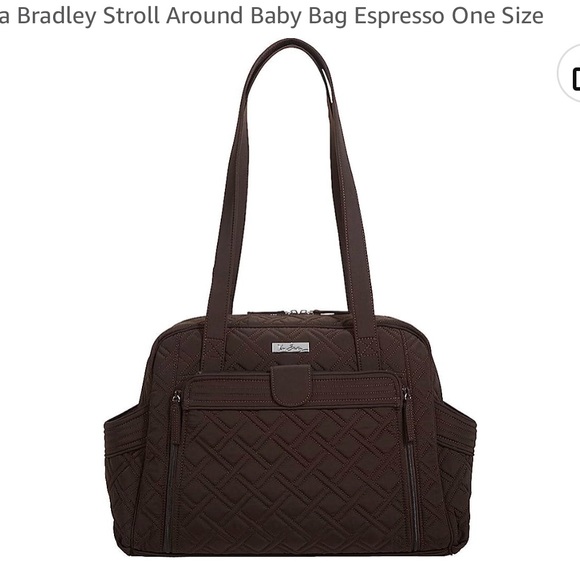 Vera Bradley Other - Vera Bradley Stroll Around Baby Bag Espresso One Size